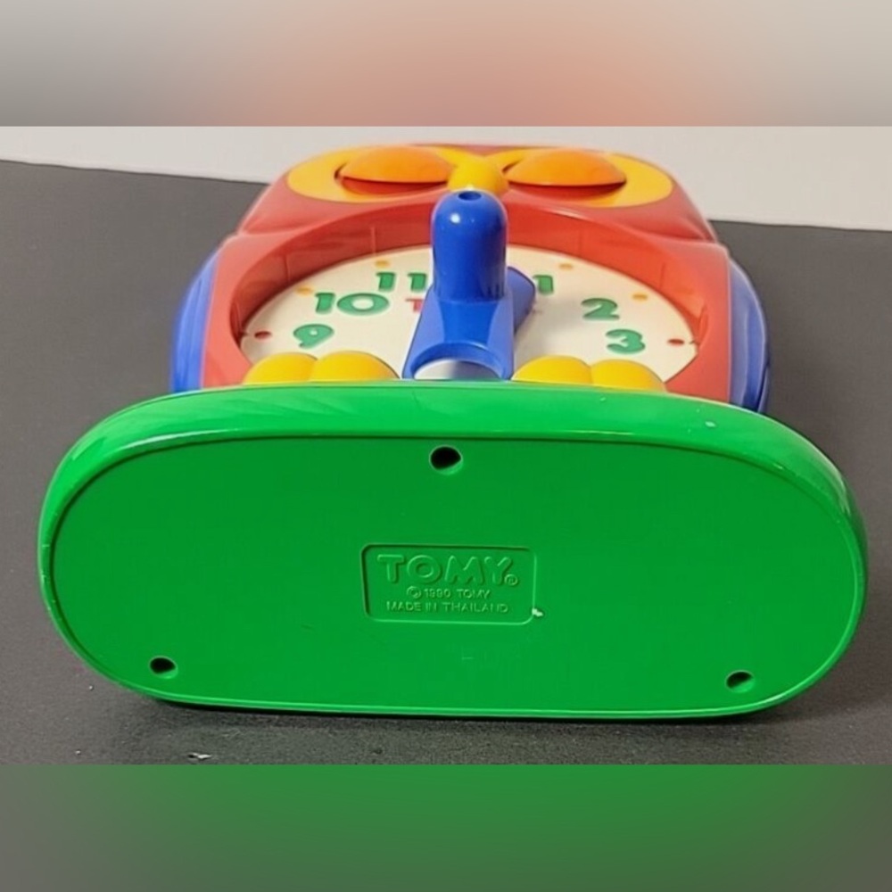 Colorful Owl Learning Clock by - Picture 5 of 5